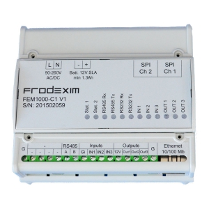 IEC62056-21/IEC60870-5 Protocol Converter Frodexim FEM1000