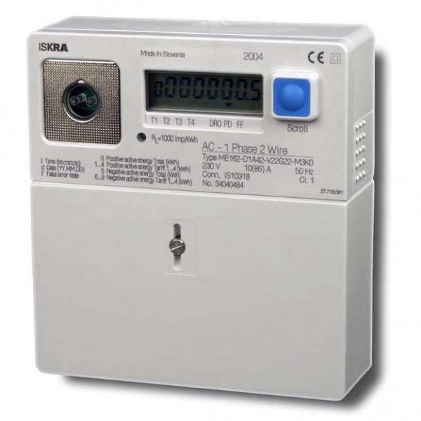 ME162 Single phase electronic electricity meter